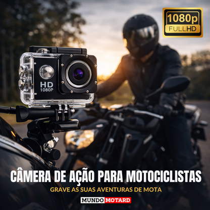 Cámara RidePro para Motoristas + Kit de Accesorios