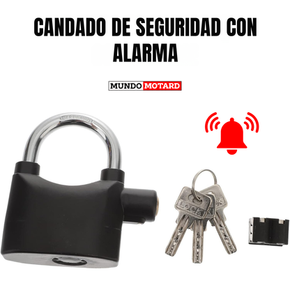 Candado con Alarma RidePro - Máxima Seguridad para la Moto