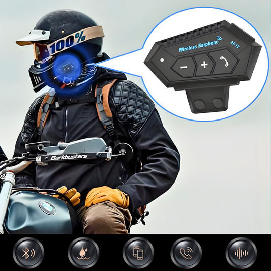 Auricular RidePro – Llamadas y Música para Motociclistas