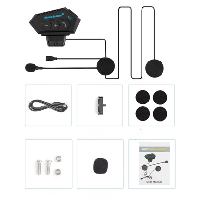Auricular RidePro – Llamadas y Música para Motociclistas