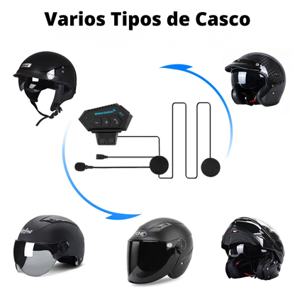 Auricular RidePro – Llamadas y Música para Motociclistas