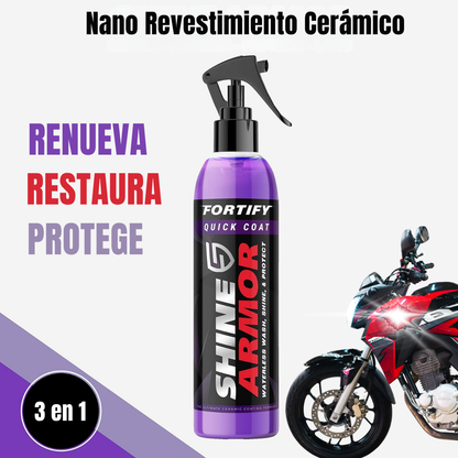 Nano Revestimiento Cerámico 3 en 1- Brillo, Limpieza y Protección