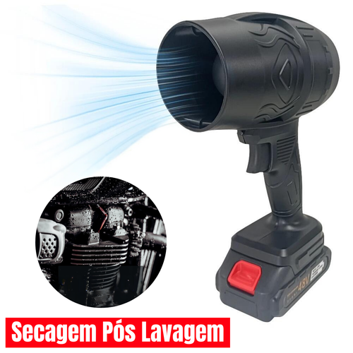 Soplador de Aire Portátil Multifuncional con 2 baterías 48V