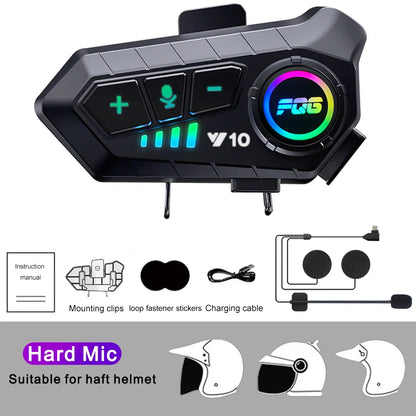 Auricular Bluetooth MotoSound Pro para Casco – Llamadas y Música para Motociclistas