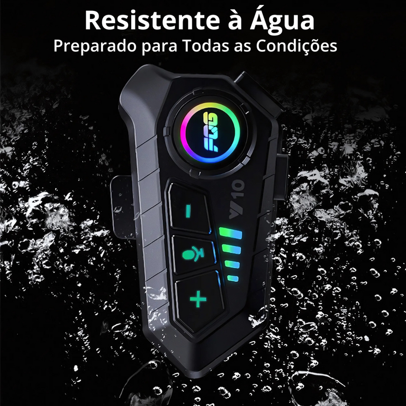 Auricular Bluetooth MotoSound Pro para Casco – Llamadas y Música para Motociclistas