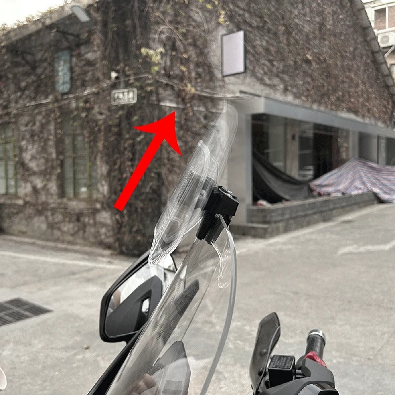 Extensão Universal para Para-Brisas de Mota– Proteção Contra o Vento e Maior Conforto na Estrada!