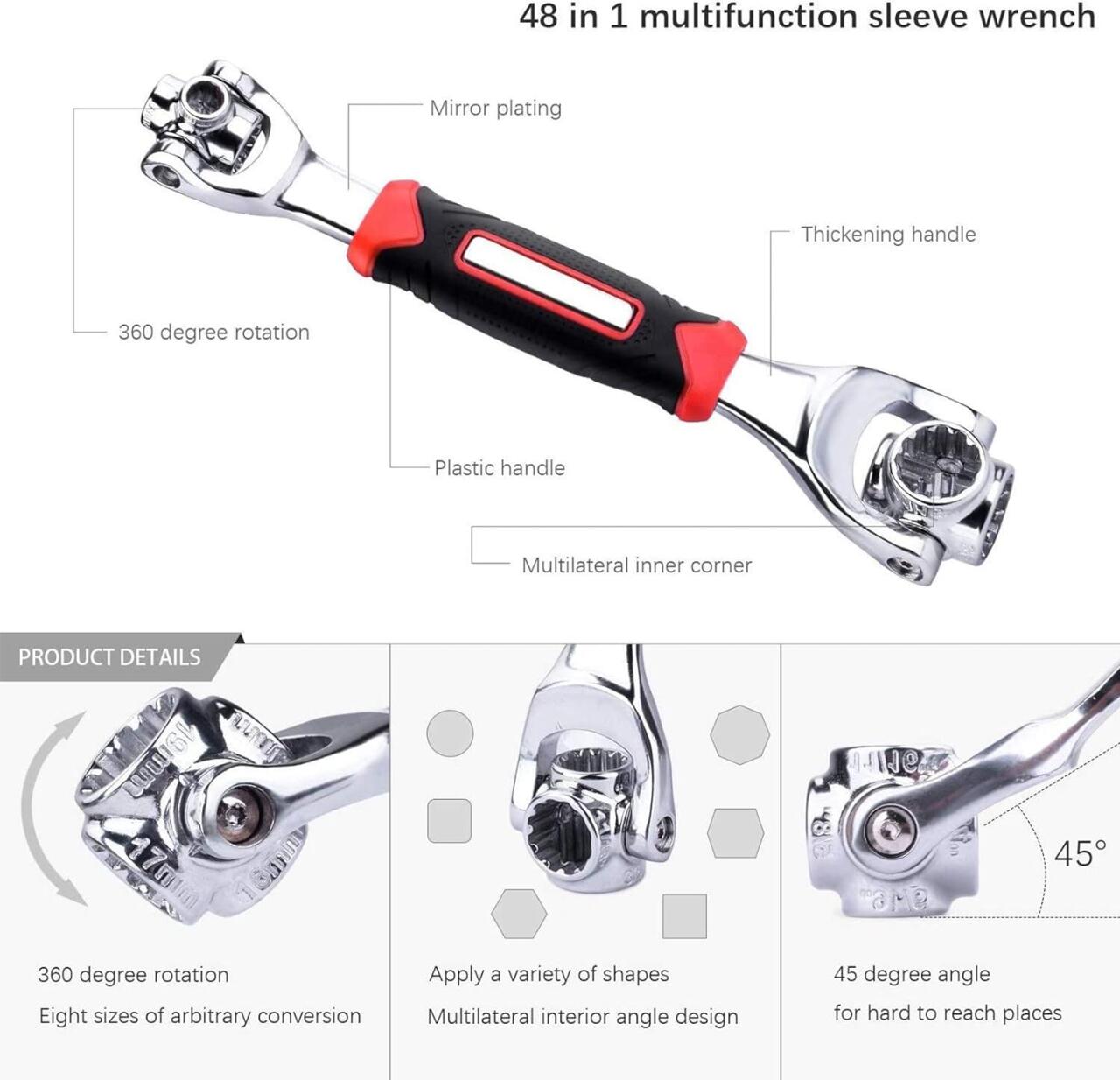 Llave Multifunciones Universal 48 en 1
