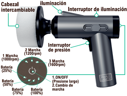 Pulidora Multiusos 3 en 1